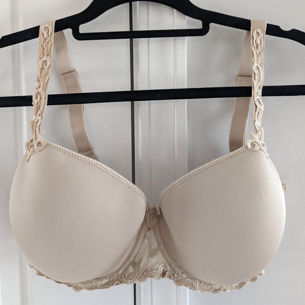 34G Simone Perele Andora 3D Demi Bra - Peau Rose